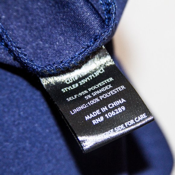 TRIXXI NAVY BLUE JUMPSUIT - Picture 9 of 10